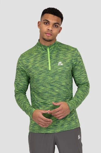 MONTIREX TRAIL TRISET TRACKSUIT/T-SHIRT - GREY/GREEN MULTI